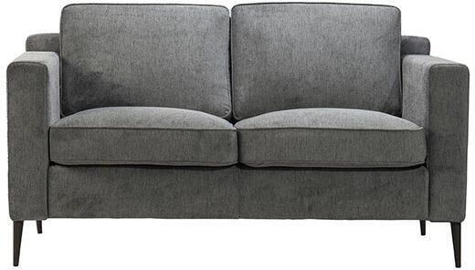 Bronx71 Scandinavische bank 2-zits Orlando stof gemêleerd antraciet. - Foto 3