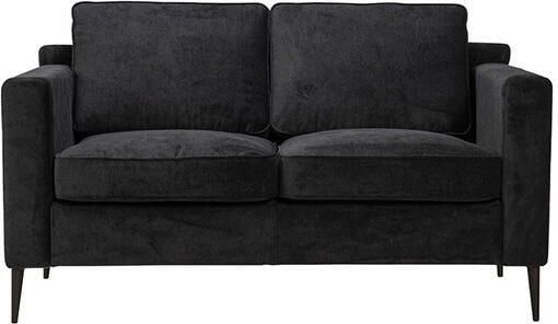 Bronx71 Scandinavische bank 2-zits Orlando stof gemêleerd zwart. - Foto 3