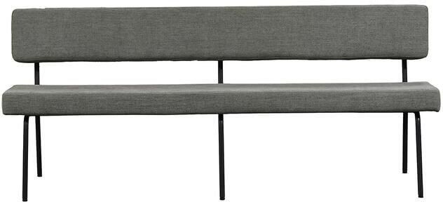 Bronx71 Scandinavische eetkamerbank Espen groen gerecyclede stof 190 cm eettafelbank eetbank - Foto 3