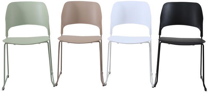 Bronx71 Scandinavische eetkamerstoel Elena lichtgroen stoel - Foto 5