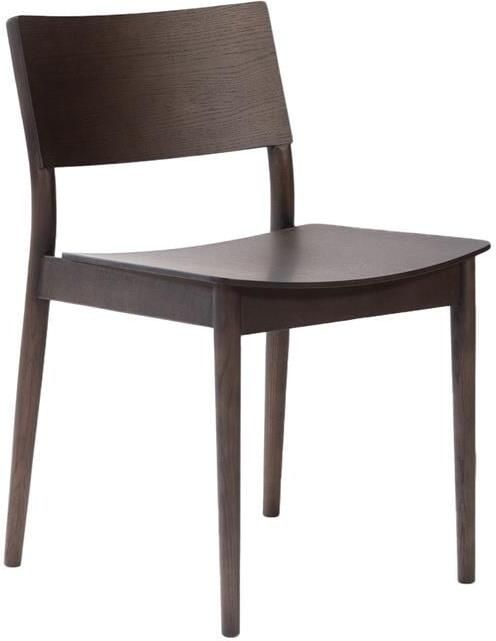 Bronx71 Scandinavische eetkamerstoel Juno walnoot stoel - Foto 2