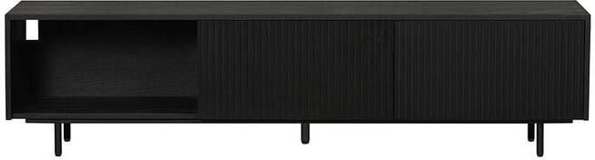 Bronx71 Tv-meubel Ray zwart eiken 180 cm. - Foto 2