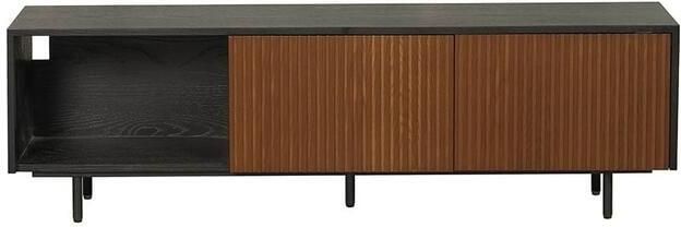 Bronx71 Tv-meubel Ray zwart rustiek eiken 150 cm. - Foto 3