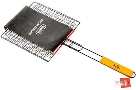 Buccan BBQ Handbare Grillrooster voor vlees en vis