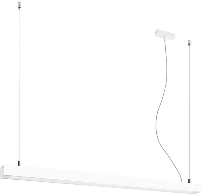 Bussandri Hanglamp minimalistisch Kunststof Wit