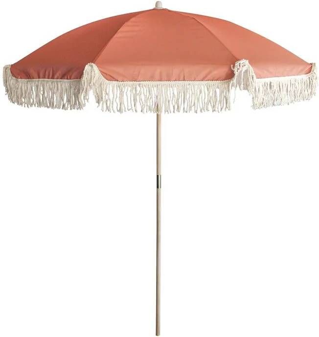 By fonQ basic Tassel Parasol Ø 200 cm Terra