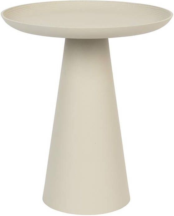 By fonQ basic Tira Bijzettafel Wit Ø 39 5 cm