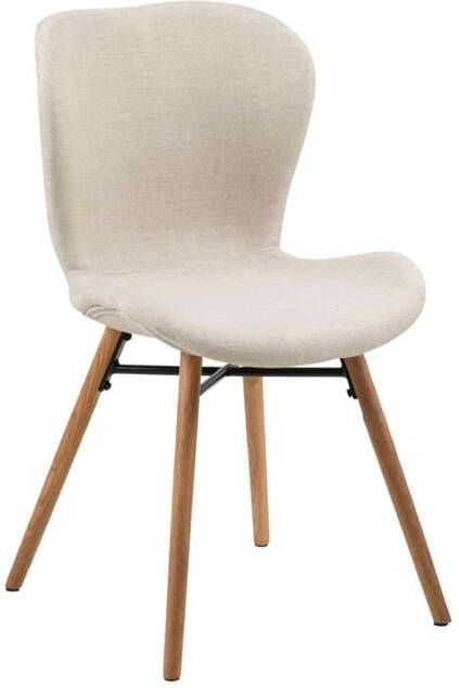 Giga Meubel Giga Living Eetkamerstoel Stof Zandkleur Zithoogte 46 5cm Zaria - Foto 3