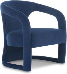 By fonQ Bone Fauteuil Donkerblauw
