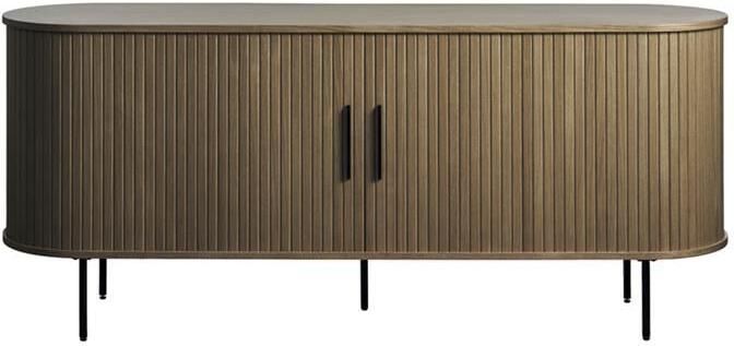 Giga Meubel Giga Living Dressoir Donkerbruin Eikenhout 180x45x76cm Nola - Foto 2
