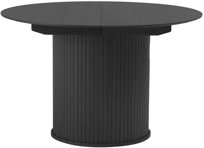 Giga Meubel Giga Living Eettafel Rond Zwart Uitschuifbaar Ø120-167cm Nola - Foto 2