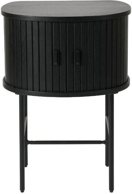 Giga Living Nachtkastje Nola Zwart Eikenhout 50x40x70cm - Foto 4