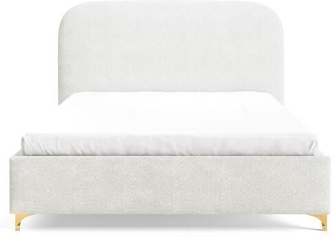 By fonQ Aura Bedframe 160 x 200 cm Ivoor