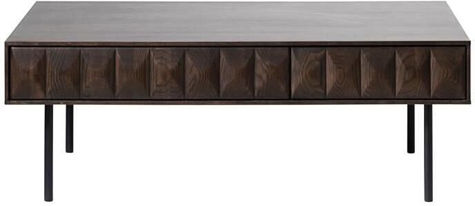 Giga Living Salontafel Naturel Eikenhout & Metaal 117x71x41cm Salontafel Latina Naturel - Foto 3