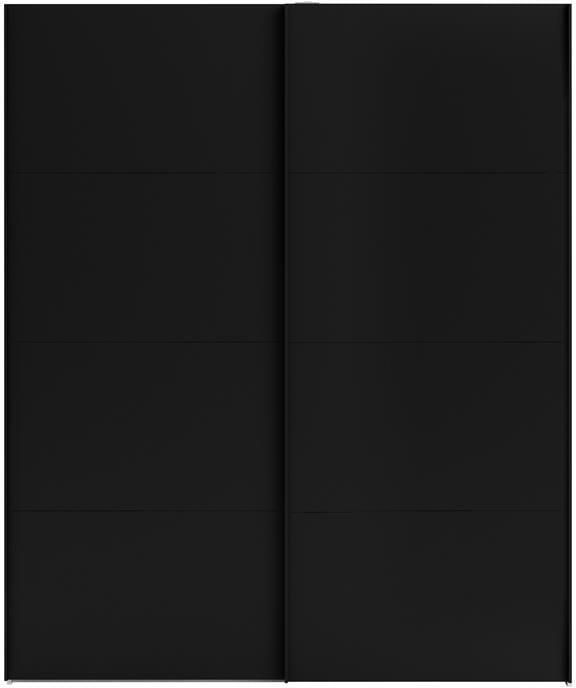 By fonQ basic Lana Kledingkast Zwart Wit B 182 4 cm