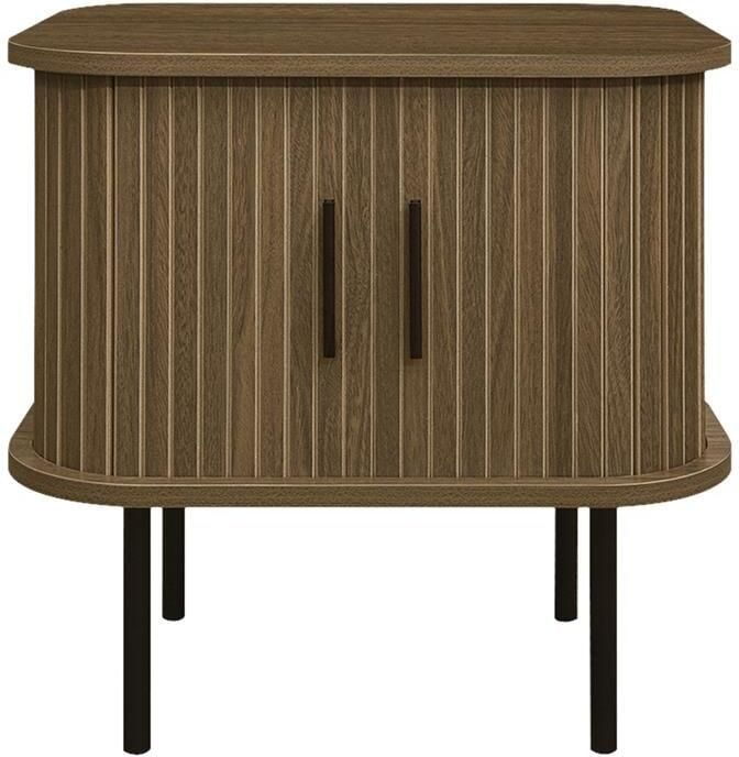 By fonQ basic Panel Nachtkastje H 50 cm Walnoot