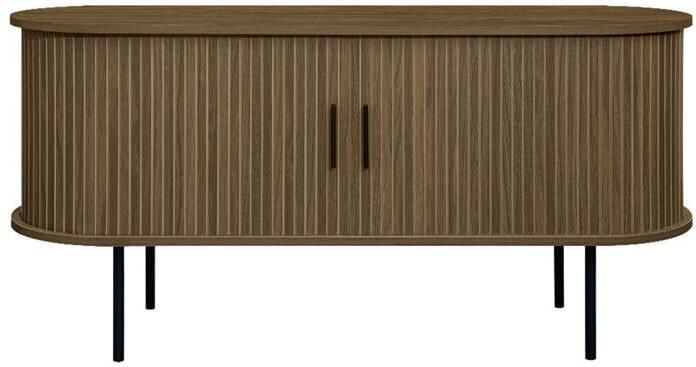 By fonQ basic Panel Tv-meubel B 120 cm Walnoot