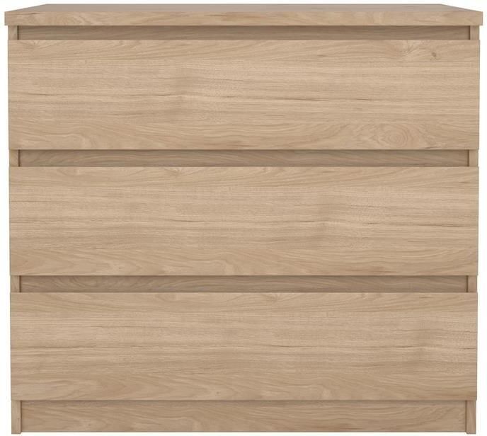 By fonQ basic Slide Ladekast 3 lades Eiken - Foto 2