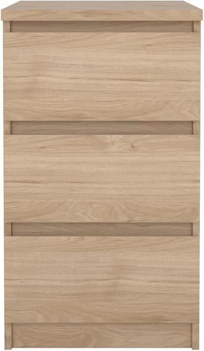 Leen Bakker Ladekast Naia 3 lades eikenkleur 70 1x77x50 cm - Foto 6