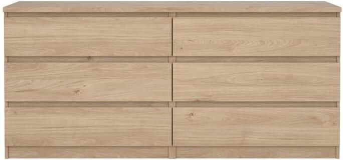 By fonQ basic Slide Ladekast 6 lades Eiken - Foto 2
