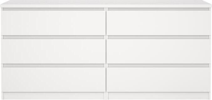 By fonQ basic Slide Ladekast 6 lades Wit