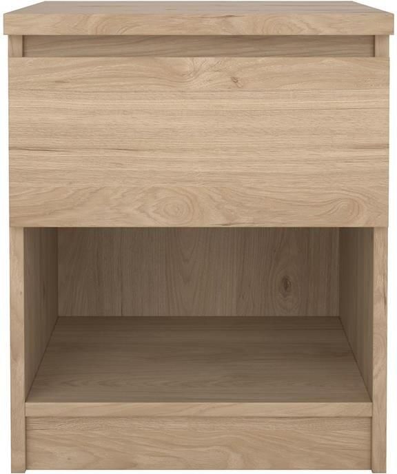 Hioshop Nada nachtkastje 1 lade Hickory decor. - Foto 3