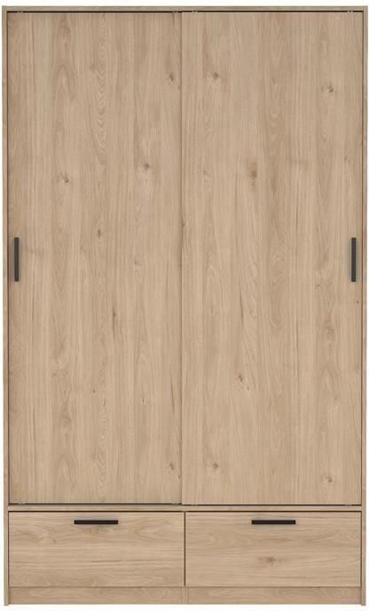 By fonQ basic Slim Kledingkast B 121 2 Eiken