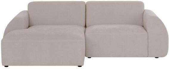 By fonQ Bink 2 5-zits Hoekbank met Chaise Longue Links Bouclé Ecru