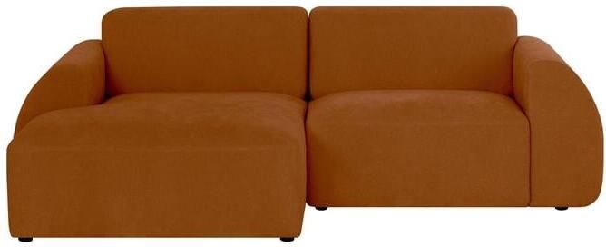 By fonQ Bink 2 5-zits Hoekbank met Chaise Longue Links Bouclé Terra