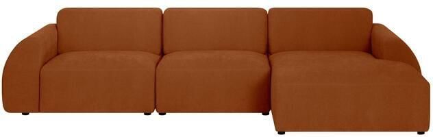 By fonQ Bink 3-zits Hoekbank met Chaise Longue Rechts Bouclé Terra