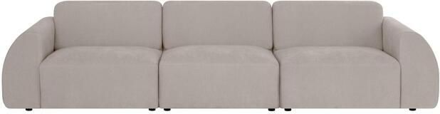 By fonQ Bink 3-zitsbank Bouclé Ecru