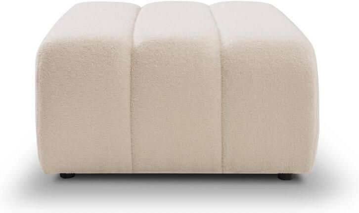 By fonQ Bree Hocker Bouclé Crème