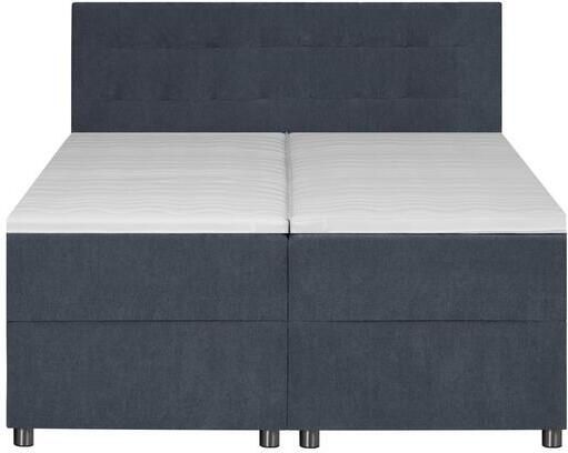 By fonQ Brene Boxspring met Opbergruimte 160 x 200 cm Blauw