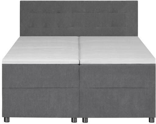 By fonQ Brene Boxspring met Opbergruimte 160 x 200 cm Grijs