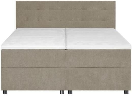 By fonQ Brene Boxspring met Opbergruimte 180 x 200 cm Beige