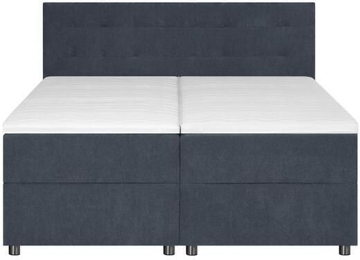 By fonQ Brene Boxspring met Opbergruimte 180 x 200 cm Blauw