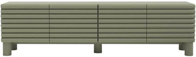 By fonQ Brutal Tv-meubel 4-deurs Groen