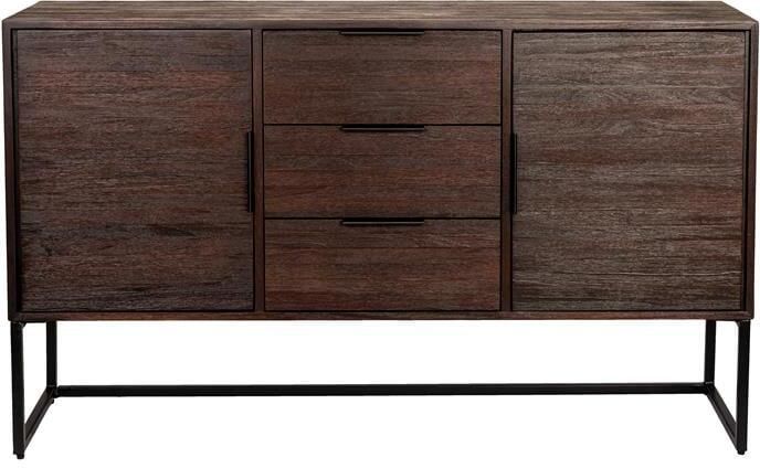 Housecraft living Feliz Lifestyle Webster Dressoir Kast Hoog Teakhout Bruin - Foto 2