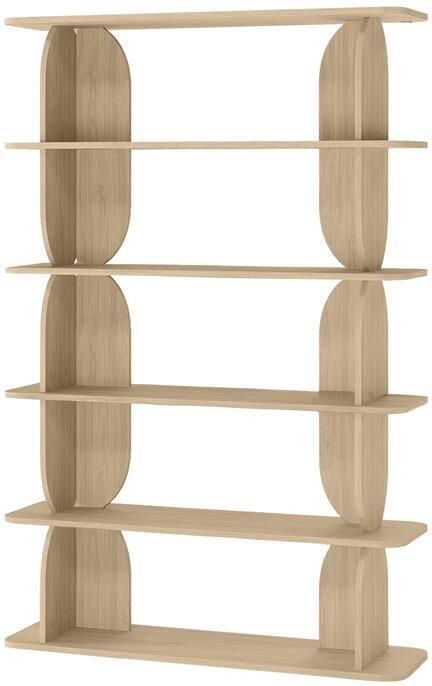 By fonQ Curbe Stellingkast Naturel