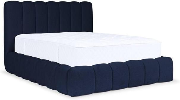 By fonQ Dawn Bedframe 180 x 200 cm Donkerblauw