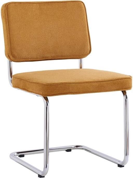 By fonQ Edge Eetkamerstoel Mosterdgeel