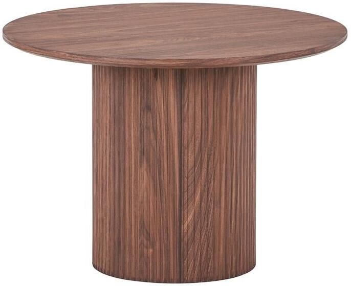 By fonQ Fiss Bijzettafel Ø 60 cm Walnoot - Foto 2