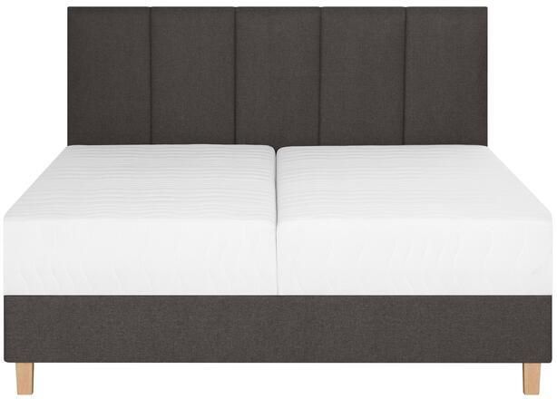 By fonQ Fjora Boxspring met Opbergruimte 180 x 200 cm Antraciet