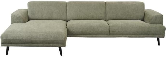 By fonQ Flair Hoekbank met Chaise Longue Links Groen