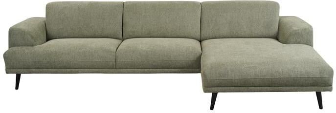 By fonQ Flair Hoekbank met Chaise Longue Rechts Groen