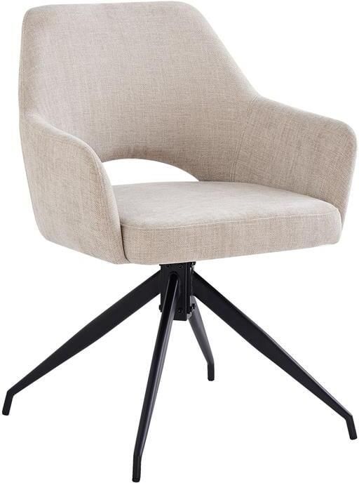 By fonQ Gap Draaibare Eetkamerstoel Beige