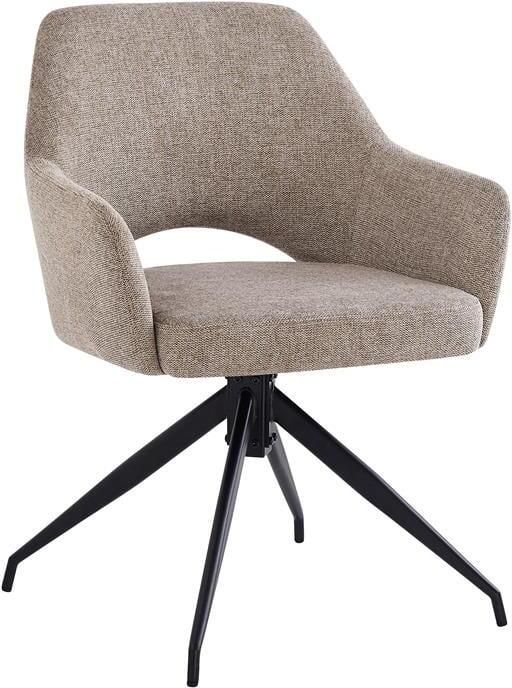 By fonQ Gap Draaibare Eetkamerstoel Taupe