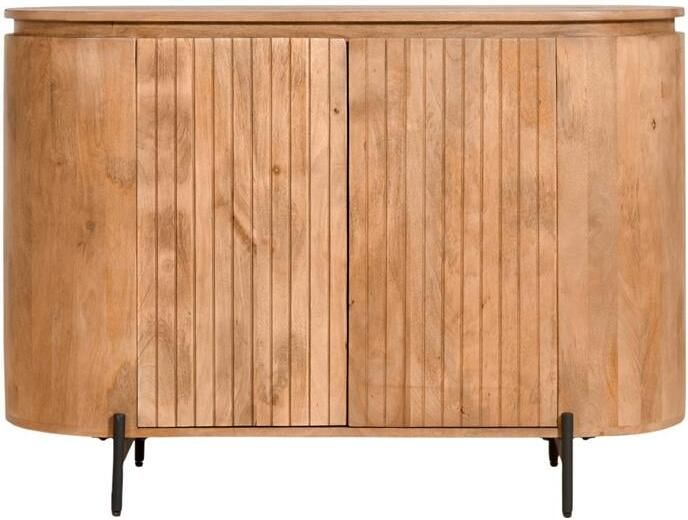 By fonQ Grand Dressoir Lichtbruin Mangohout B 115 cm - Foto 2