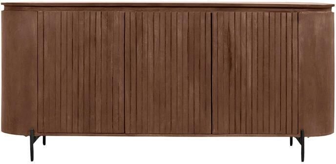 By fonQ Grand Dressoir Tabacco Mangohout B 180 cm