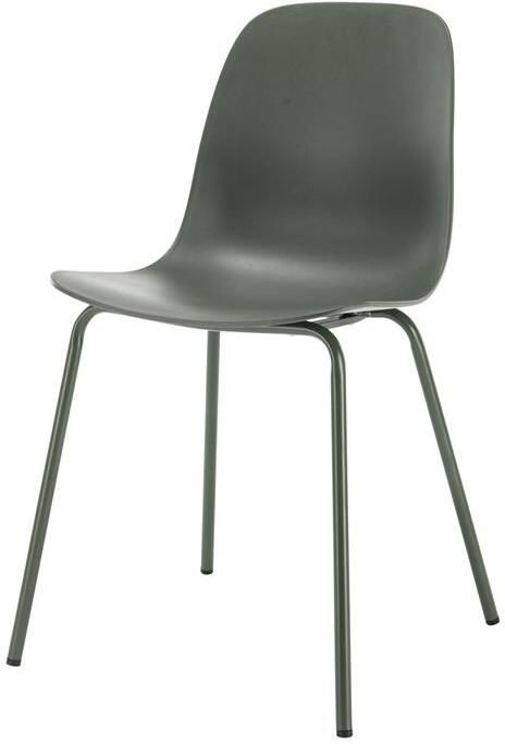 Giga Meubel Giga Living Eetkamerstoel Donkergroen Metaal Zithoogte 47cm Whitby - Foto 2